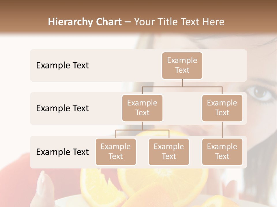 Brunette Exotic Lollipop PowerPoint Template