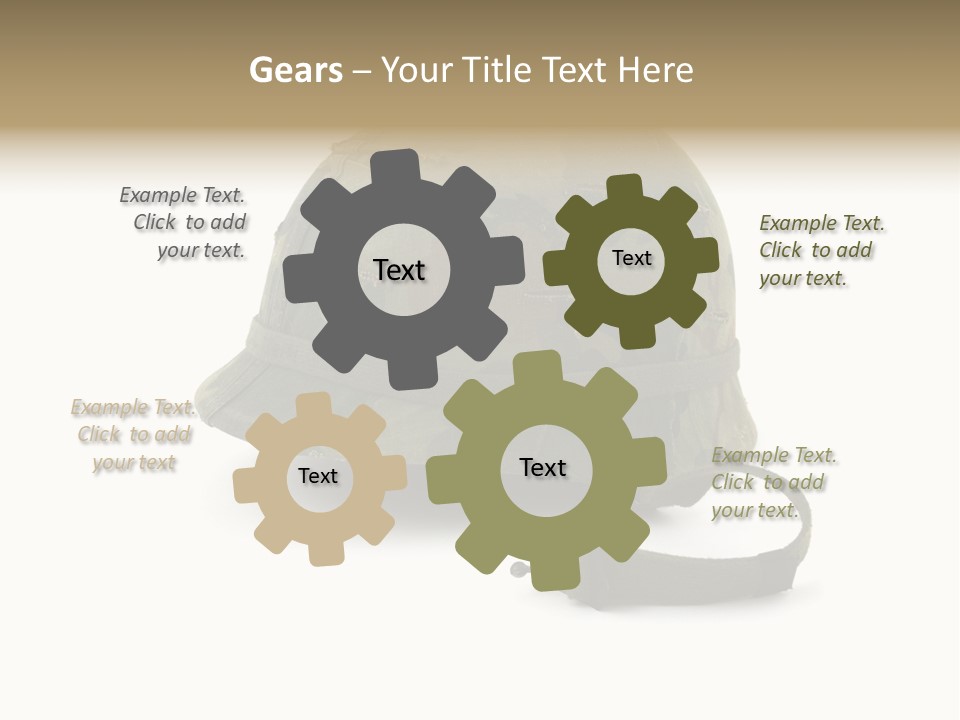 Helmet American World PowerPoint Template