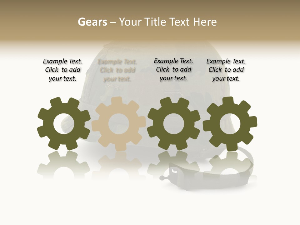 Helmet American World PowerPoint Template