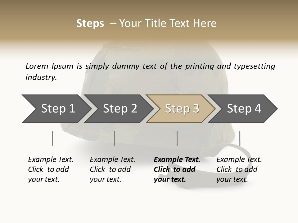 Helmet American World PowerPoint Template