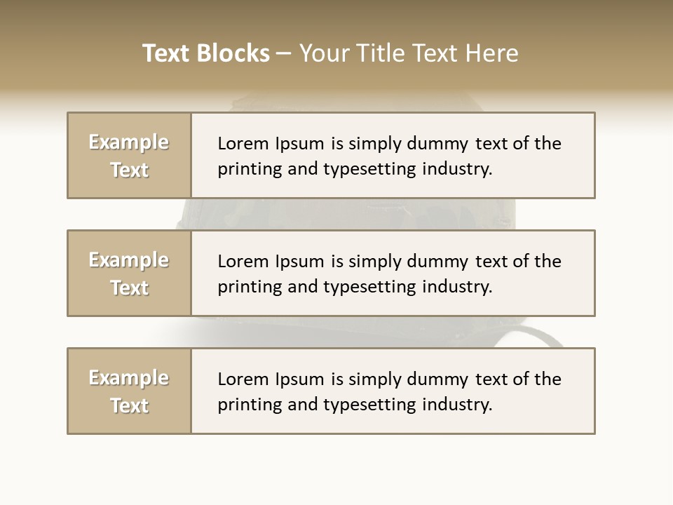 Helmet American World PowerPoint Template