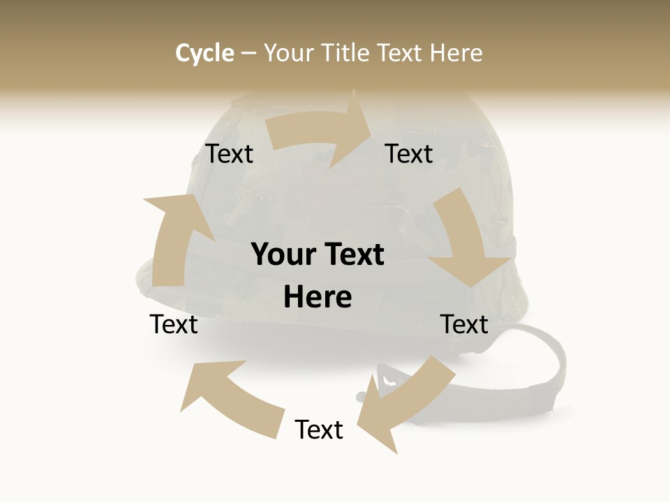 Helmet American World PowerPoint Template