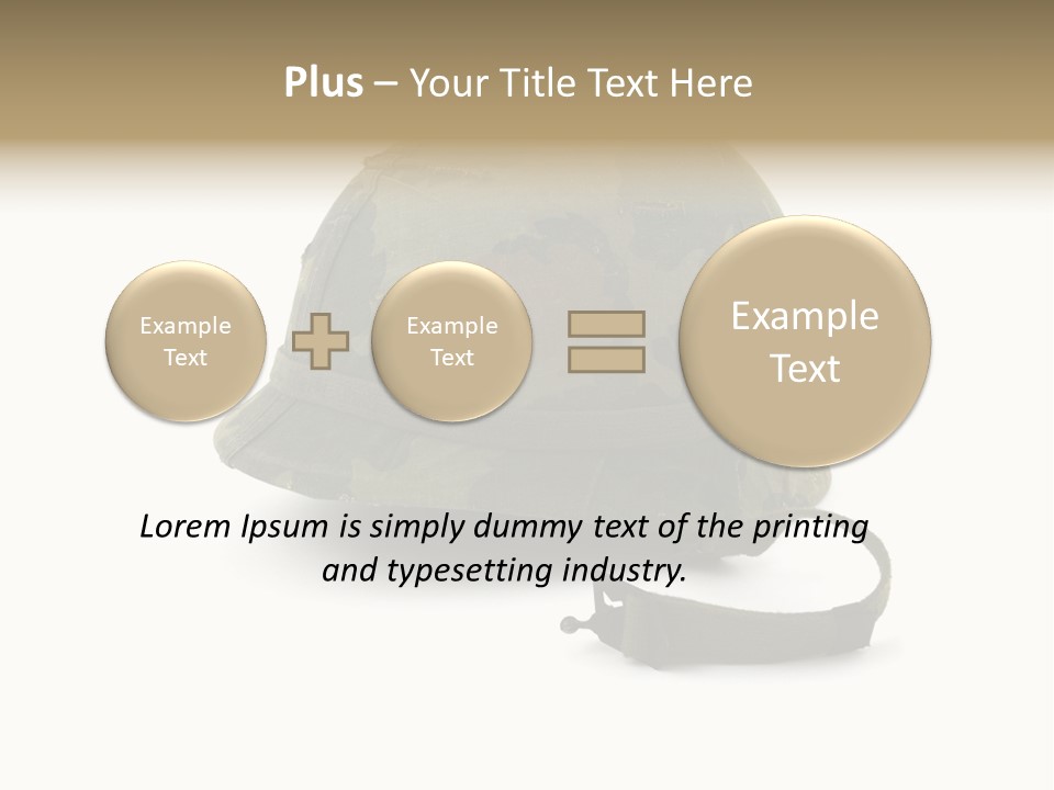 Helmet American World PowerPoint Template