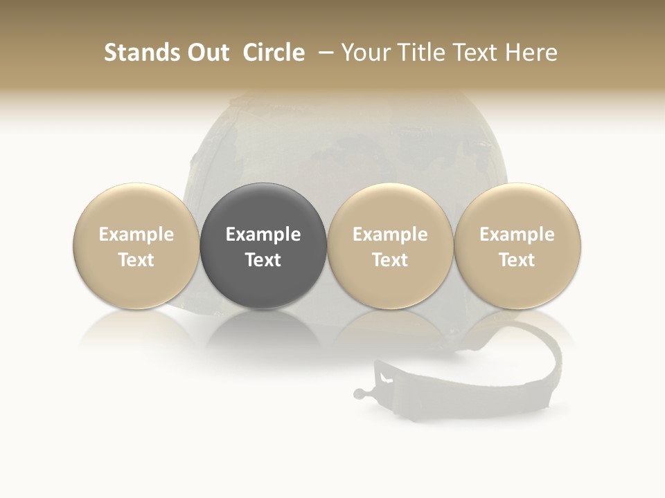 Helmet American World PowerPoint Template