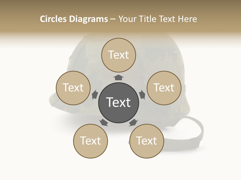 Helmet American World PowerPoint Template