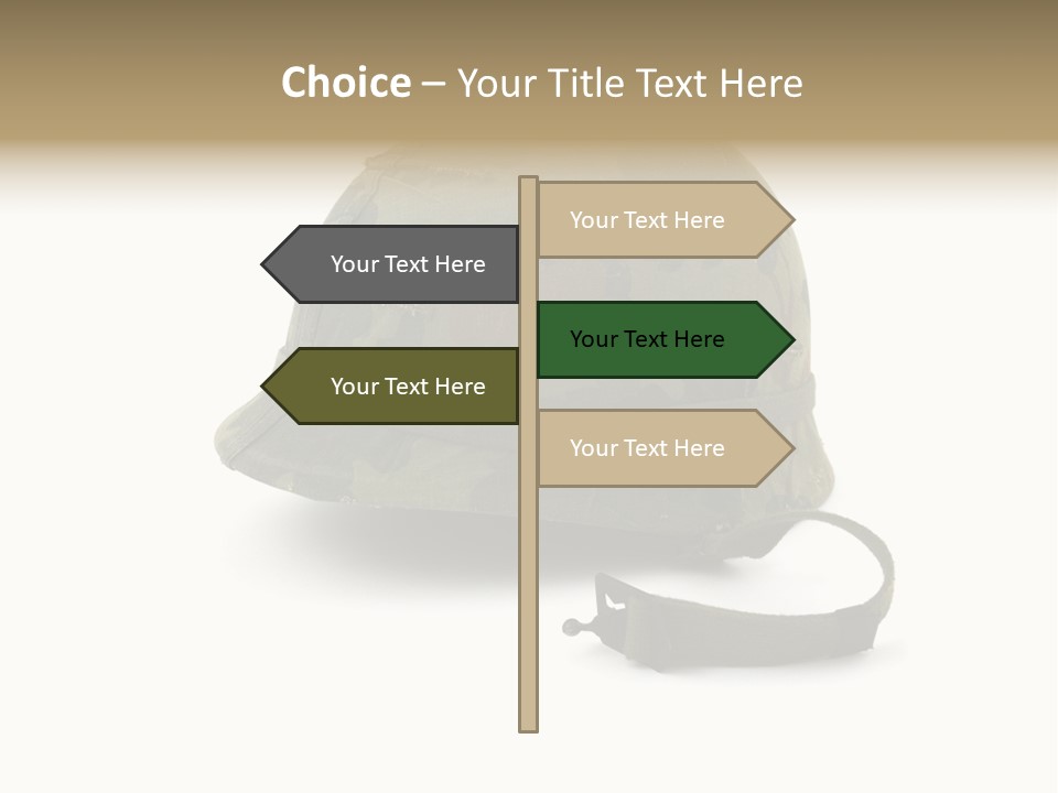 Helmet American World PowerPoint Template