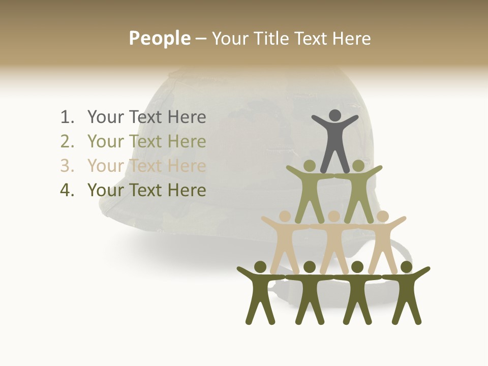 Helmet American World PowerPoint Template