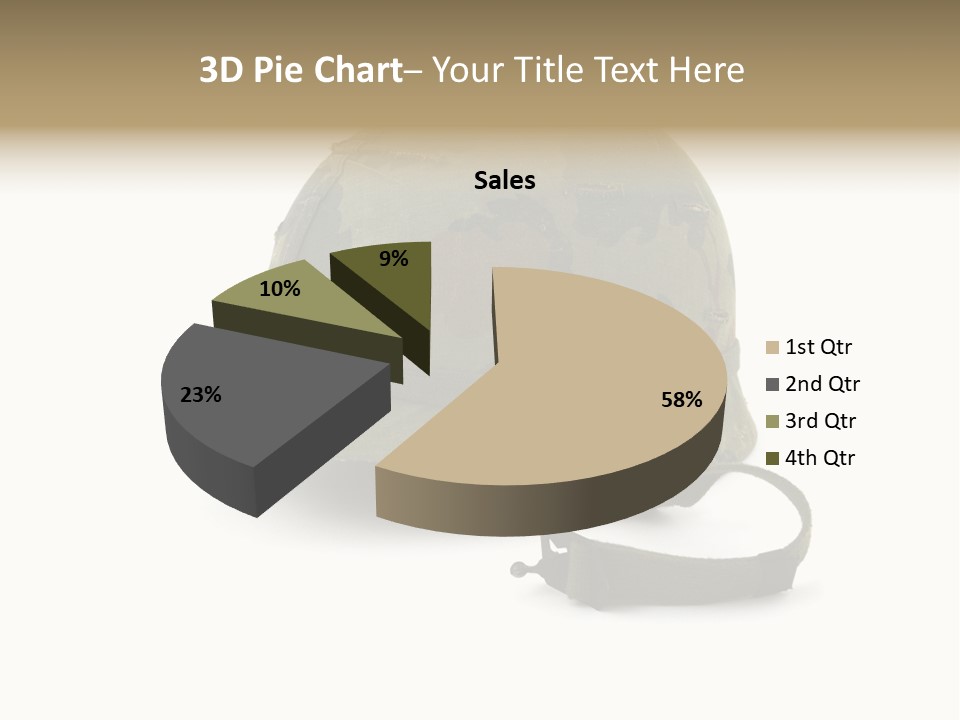 Helmet American World PowerPoint Template