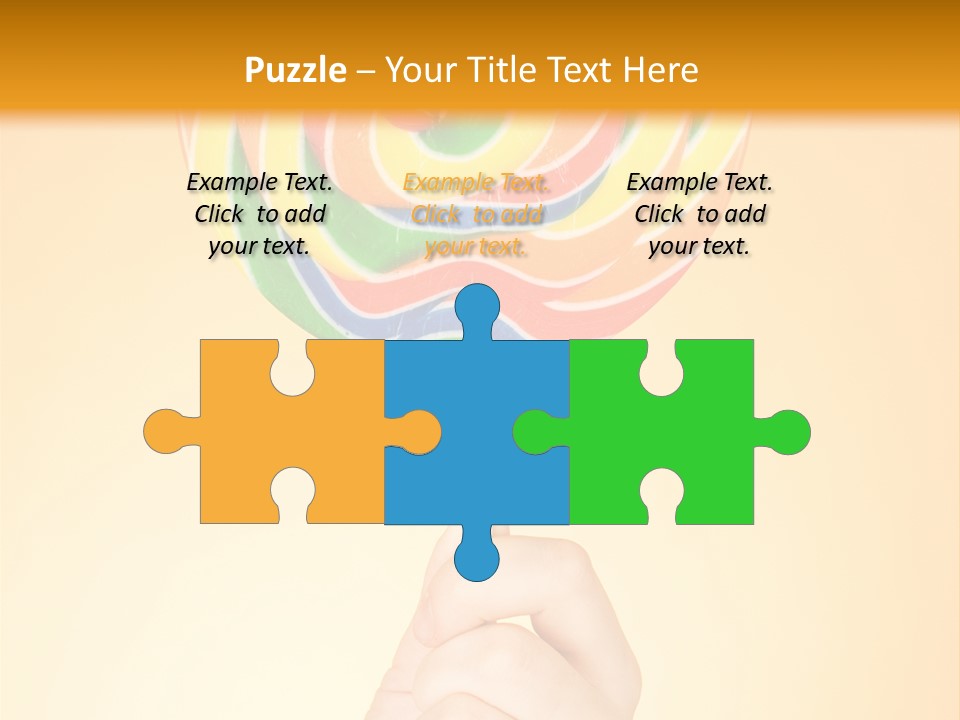 Glucose Cane Snack PowerPoint Template