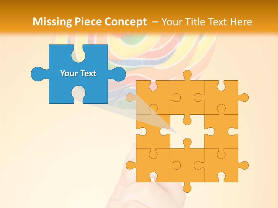 Glucose Cane Snack PowerPoint Template