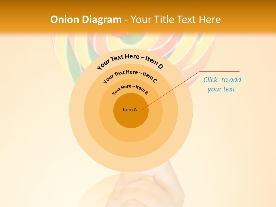 Glucose Cane Snack PowerPoint Template