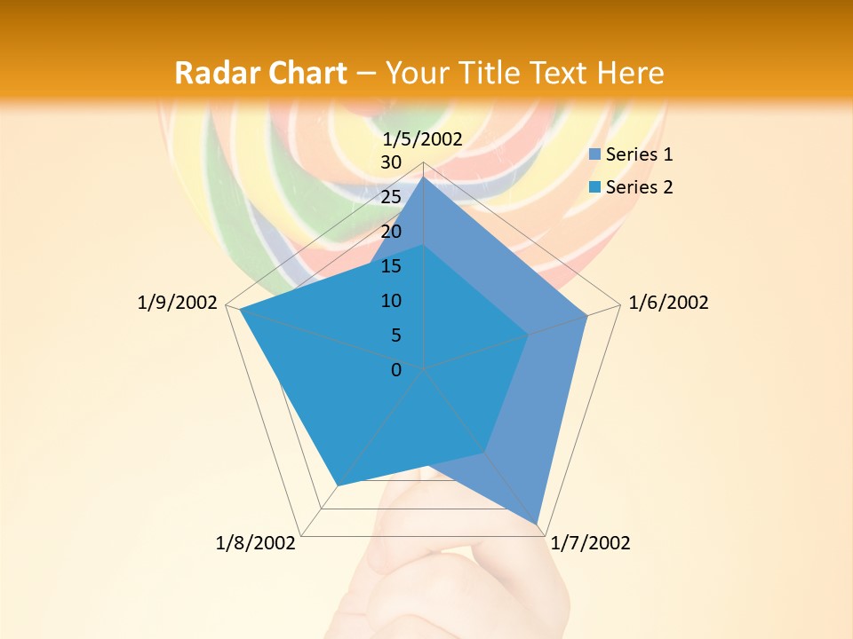 Glucose Cane Snack PowerPoint Template