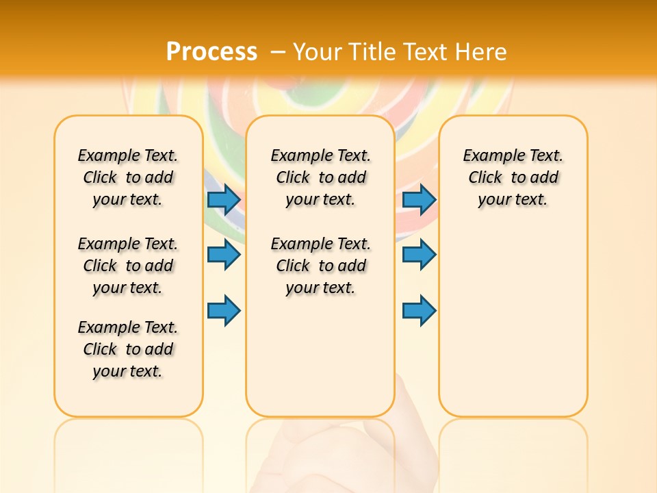 Glucose Cane Snack PowerPoint Template
