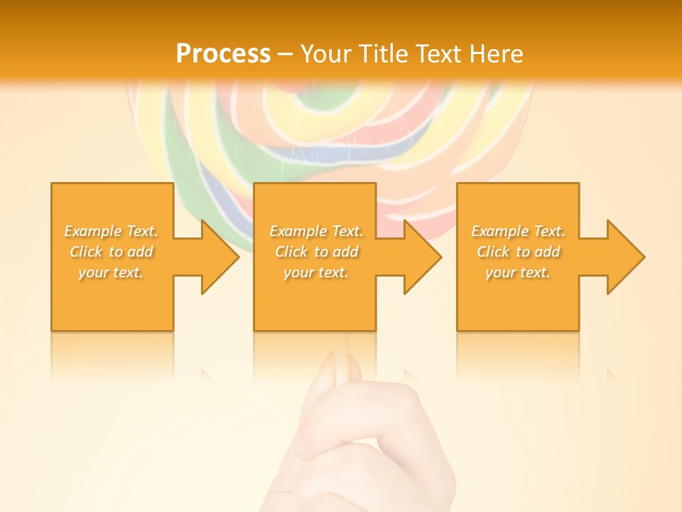Glucose Cane Snack PowerPoint Template