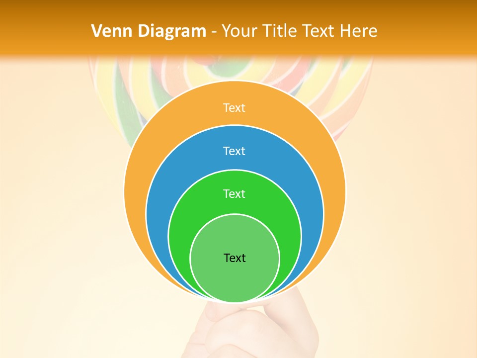 Glucose Cane Snack PowerPoint Template