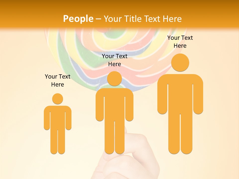 Glucose Cane Snack PowerPoint Template