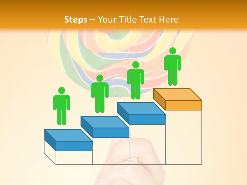 Glucose Cane Snack PowerPoint Template