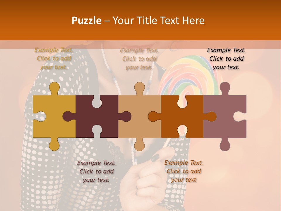 Exotic Bright Feminine PowerPoint Template