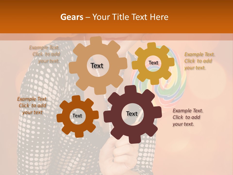 Exotic Bright Feminine PowerPoint Template