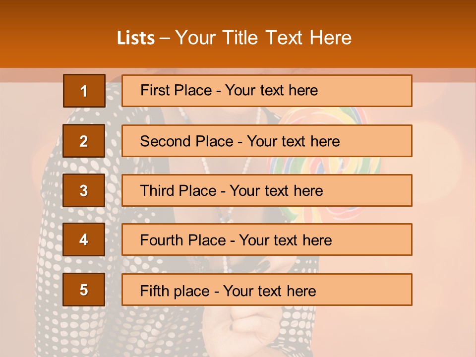 Exotic Bright Feminine PowerPoint Template