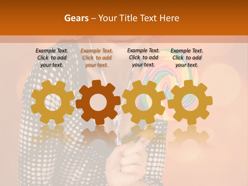 Exotic Bright Feminine PowerPoint Template