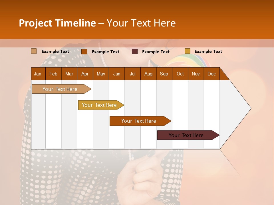 Exotic Bright Feminine PowerPoint Template
