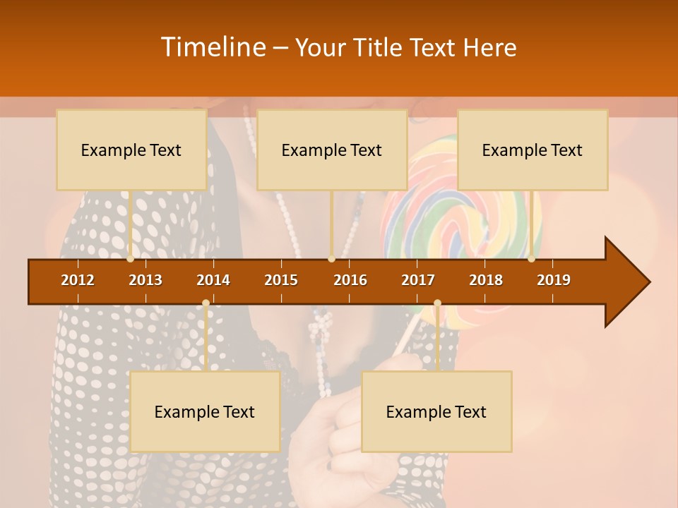 Exotic Bright Feminine PowerPoint Template