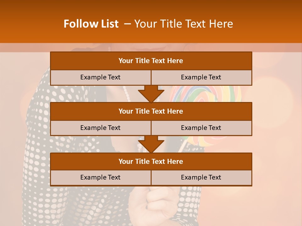 Exotic Bright Feminine PowerPoint Template