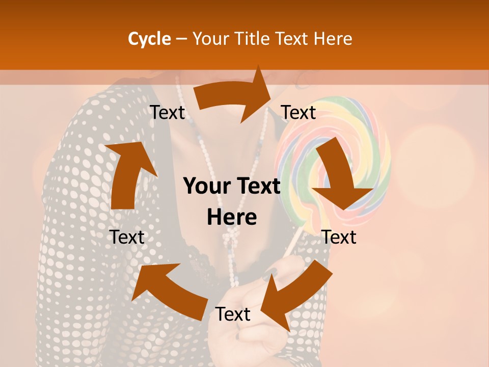 Exotic Bright Feminine PowerPoint Template