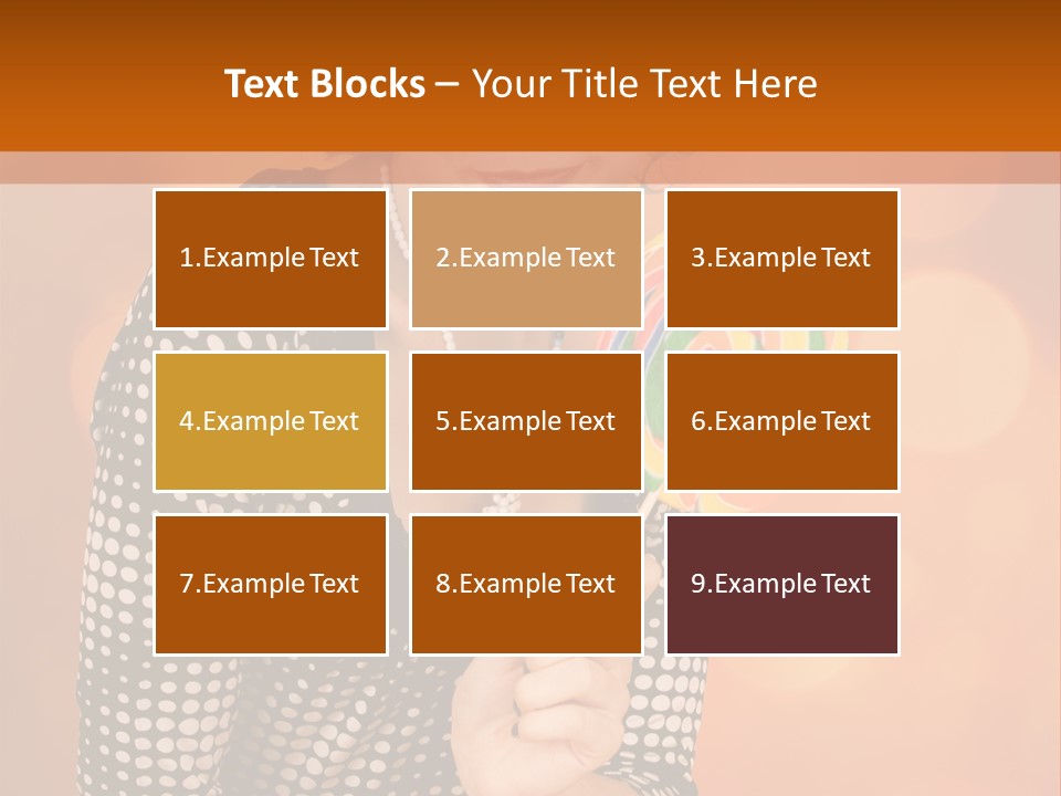 Exotic Bright Feminine PowerPoint Template