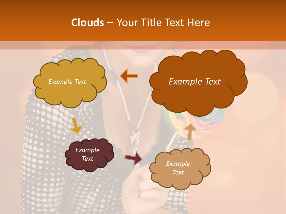 Exotic Bright Feminine PowerPoint Template