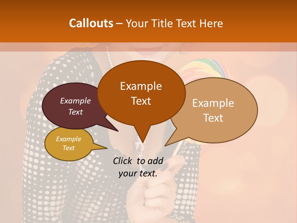 Exotic Bright Feminine PowerPoint Template