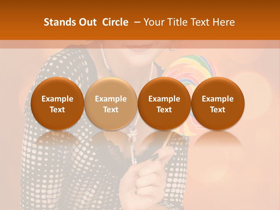 Exotic Bright Feminine PowerPoint Template