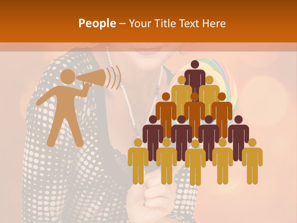 Exotic Bright Feminine PowerPoint Template