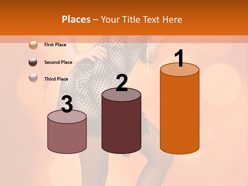 Close Up Expression Fashion PowerPoint Template