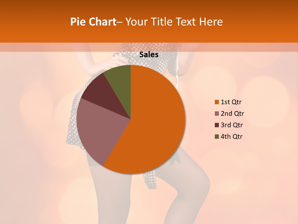 Close Up Expression Fashion PowerPoint Template