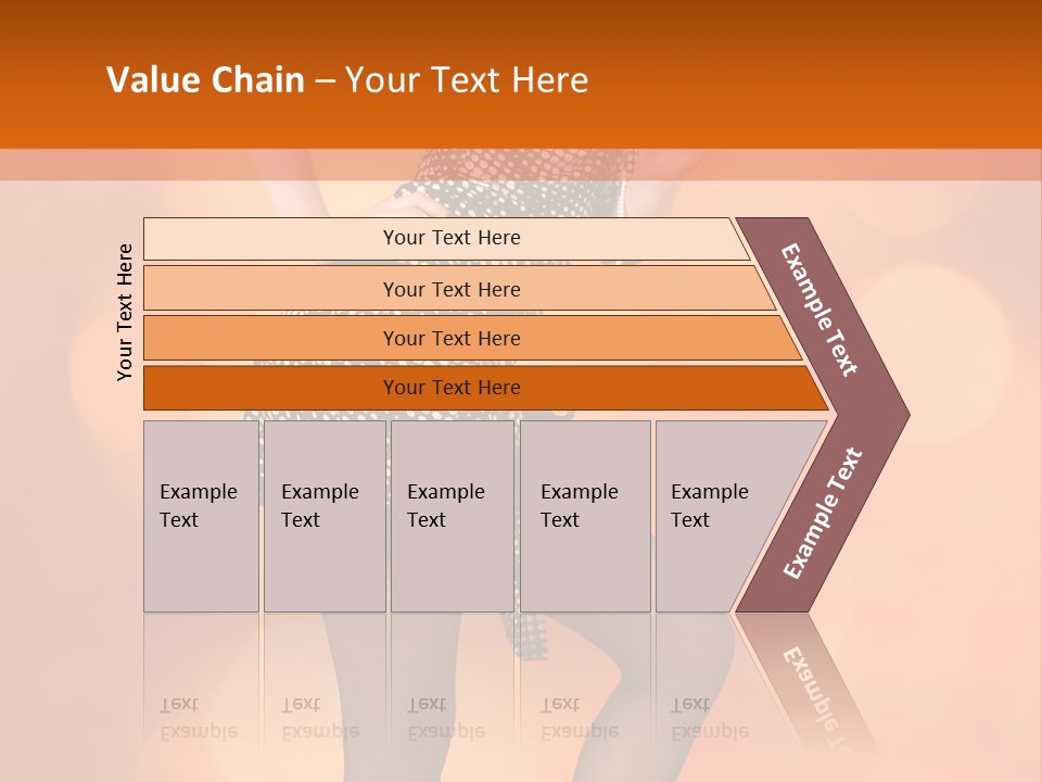 Close Up Expression Fashion PowerPoint Template