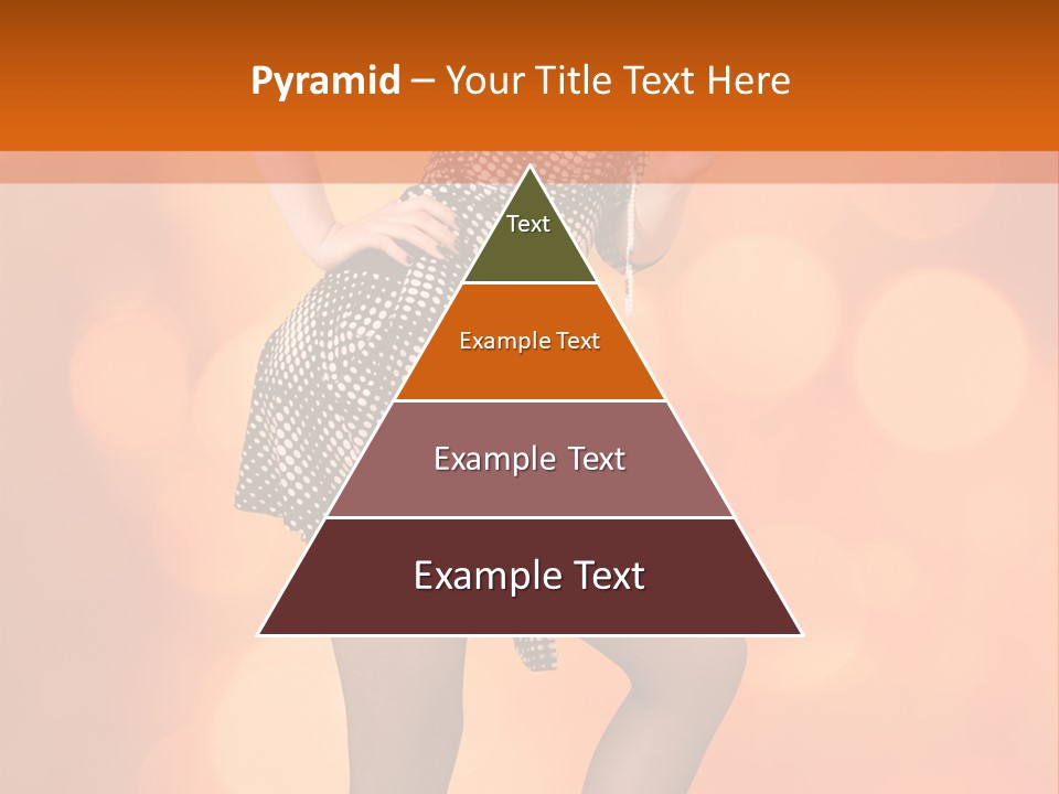 Close Up Expression Fashion PowerPoint Template