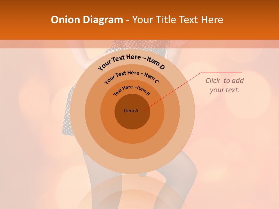 Close Up Expression Fashion PowerPoint Template