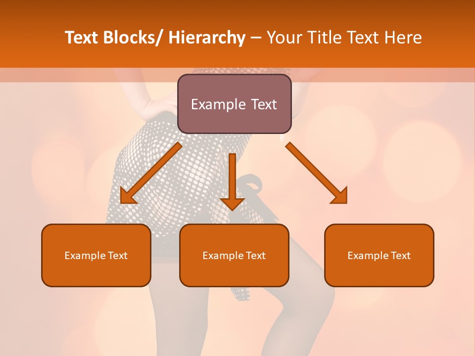 Close Up Expression Fashion PowerPoint Template