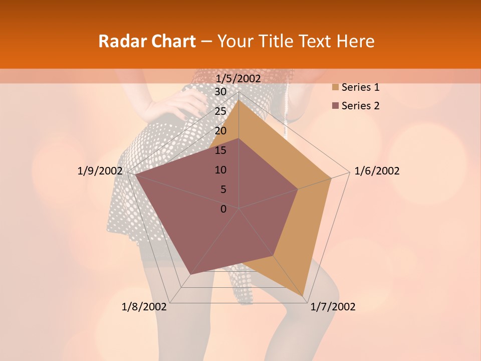 Close Up Expression Fashion PowerPoint Template