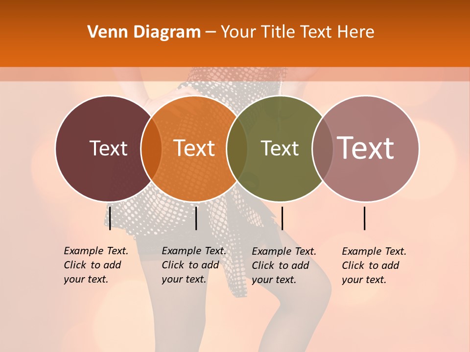 Close Up Expression Fashion PowerPoint Template