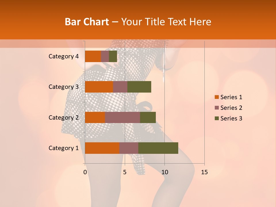 Close Up Expression Fashion PowerPoint Template