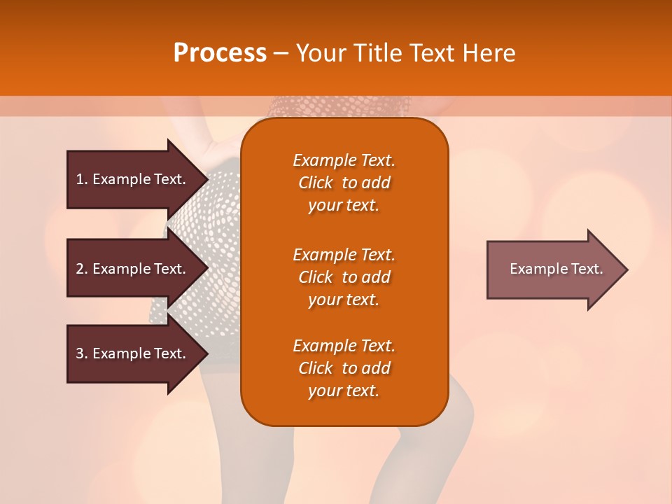 Close Up Expression Fashion PowerPoint Template