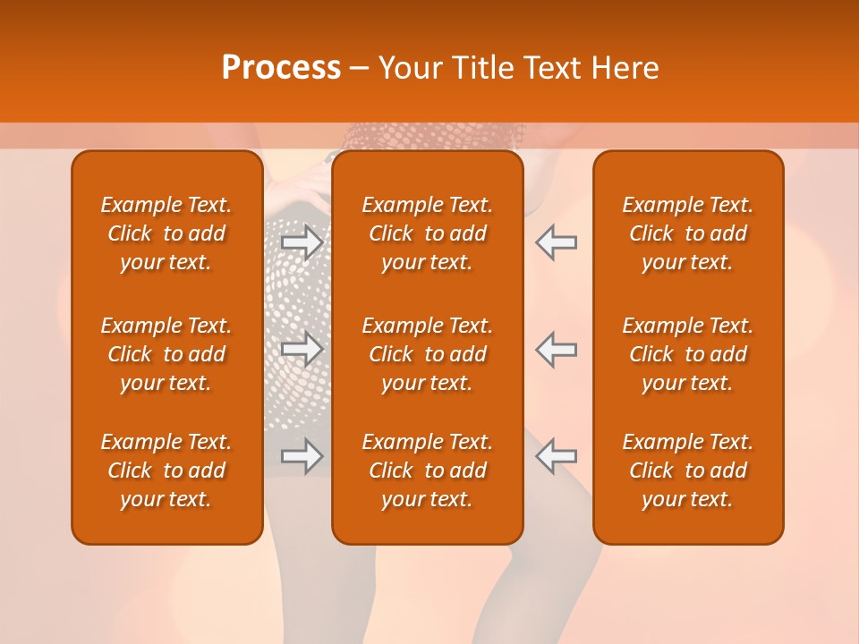 Close Up Expression Fashion PowerPoint Template