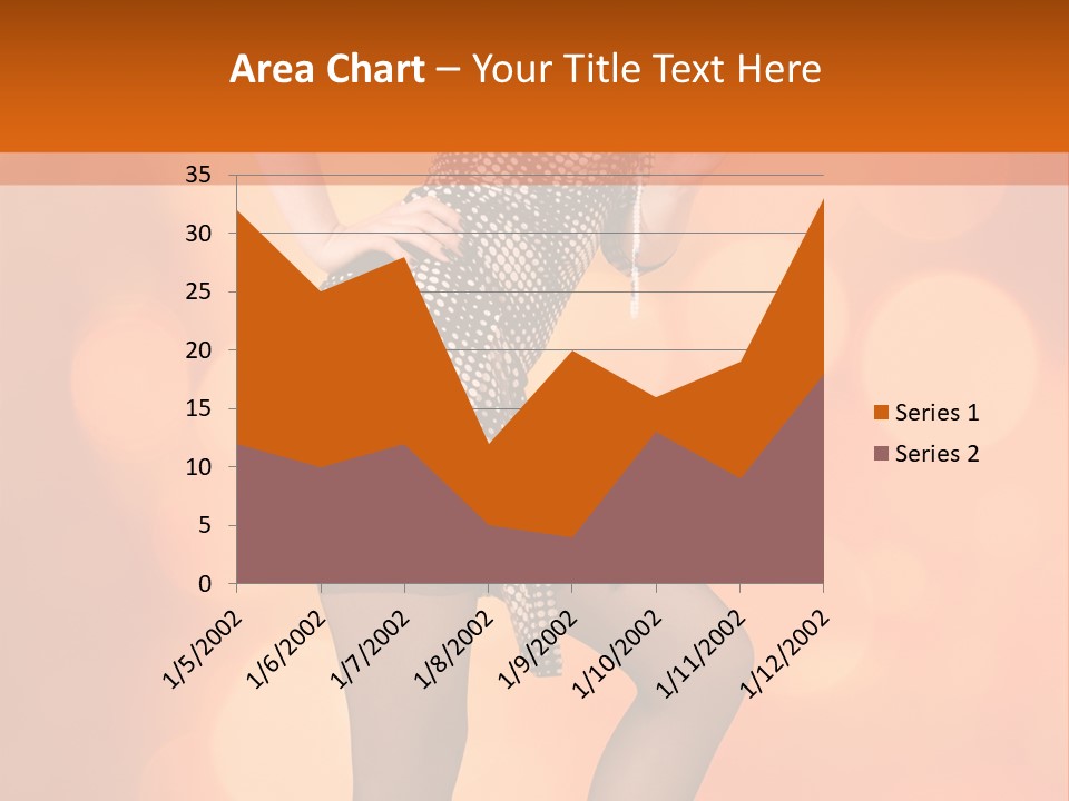 Close Up Expression Fashion PowerPoint Template