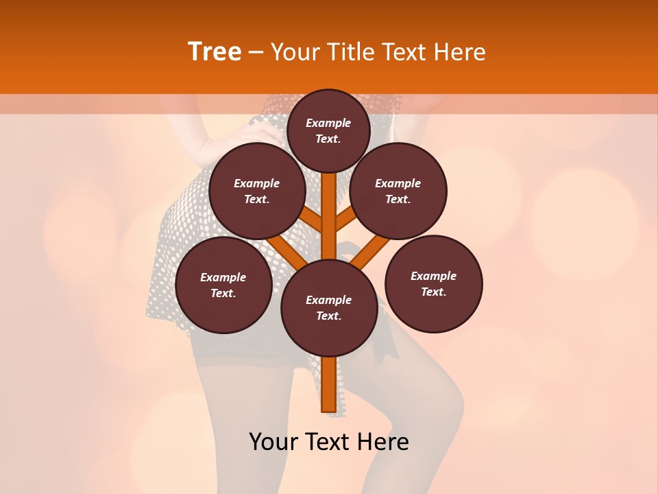 Close Up Expression Fashion PowerPoint Template