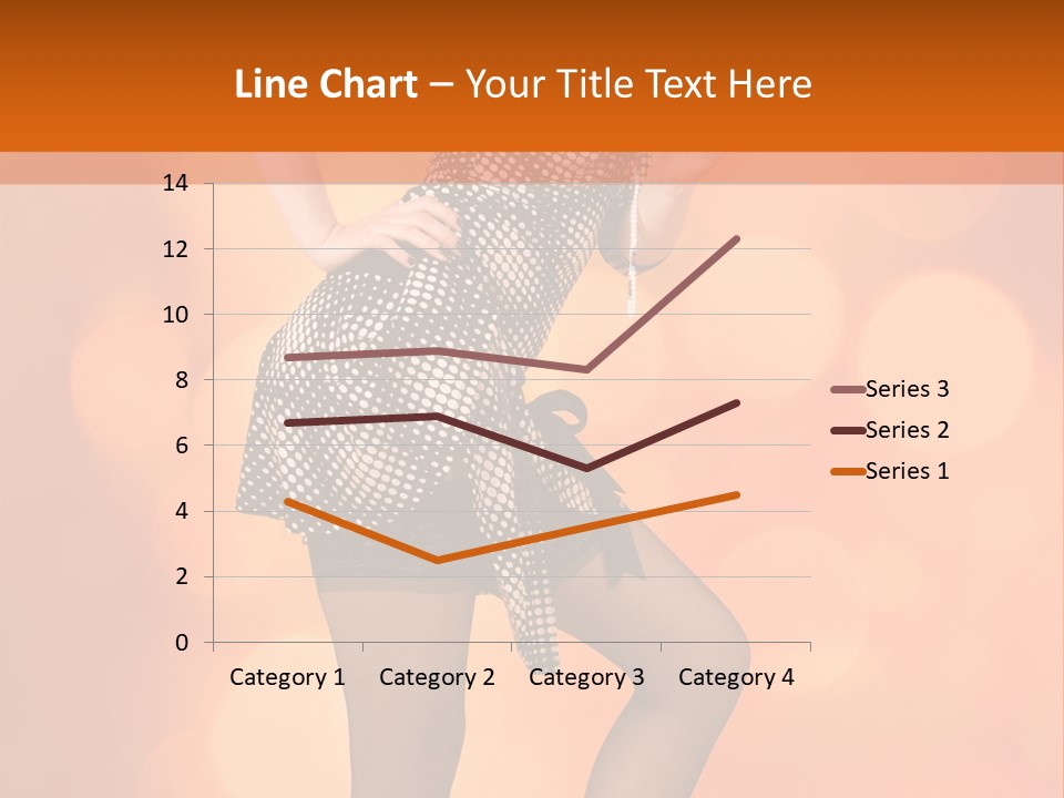 Close Up Expression Fashion PowerPoint Template