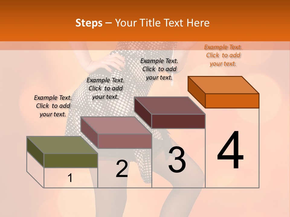 Close Up Expression Fashion PowerPoint Template