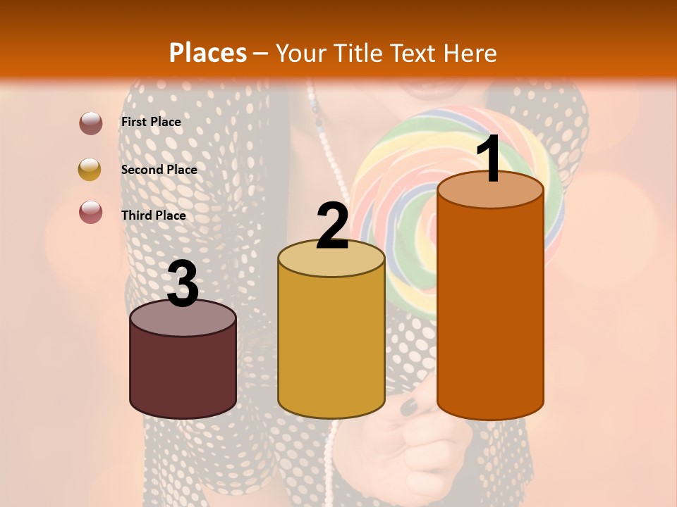 Rainbow Person Dramatic PowerPoint Template